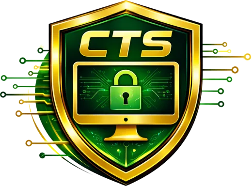 CTS shield with monitor and padlock